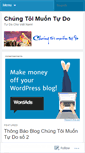 Mobile Screenshot of chungtoimuontudo.wordpress.com