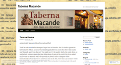 Desktop Screenshot of macande.wordpress.com