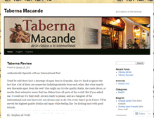 Tablet Screenshot of macande.wordpress.com