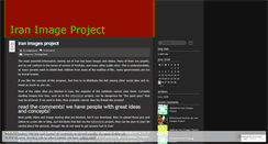Desktop Screenshot of iranimagesproject.wordpress.com