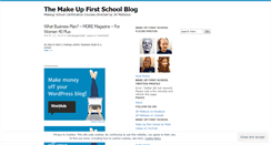 Desktop Screenshot of makeupfirstschool.wordpress.com