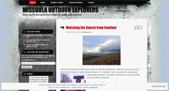 Desktop Screenshot of outdoorexplorers.wordpress.com