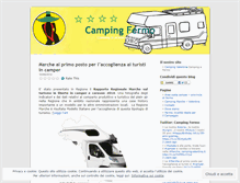 Tablet Screenshot of campingfermo.wordpress.com