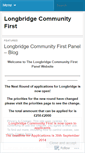 Mobile Screenshot of longbridgecf.wordpress.com