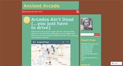 Desktop Screenshot of ancientarcade.wordpress.com