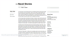 Desktop Screenshot of navelstories.wordpress.com