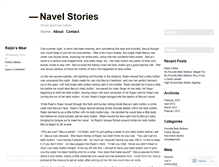 Tablet Screenshot of navelstories.wordpress.com