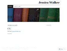 Tablet Screenshot of jessiwalker.wordpress.com