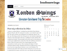 Tablet Screenshot of londonswings.wordpress.com