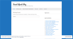 Desktop Screenshot of faizalafandi.wordpress.com