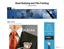 Tablet Screenshot of bookbully.wordpress.com