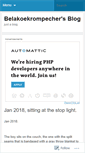 Mobile Screenshot of belakoekrompecher.wordpress.com