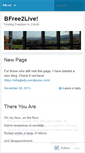 Mobile Screenshot of free4life.wordpress.com