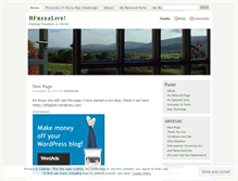 Tablet Screenshot of free4life.wordpress.com