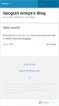 Mobile Screenshot of geosmkps.wordpress.com