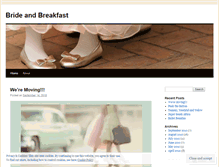 Tablet Screenshot of brideandbreakfast.wordpress.com