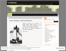 Tablet Screenshot of landprops.wordpress.com