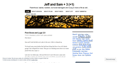 Desktop Screenshot of jeffandsamplus2.wordpress.com