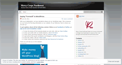 Desktop Screenshot of mercycorpsnw.wordpress.com