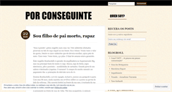 Desktop Screenshot of poliquaresma.wordpress.com