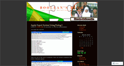 Desktop Screenshot of booleanaljabar.wordpress.com