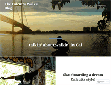 Tablet Screenshot of calcuttawalks.wordpress.com