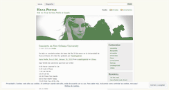 Desktop Screenshot of hanapestle.wordpress.com