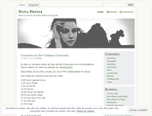 Tablet Screenshot of hanapestle.wordpress.com