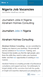 Mobile Screenshot of ngjobvacancies.wordpress.com