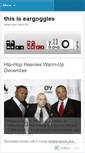 Mobile Screenshot of eargoggles.wordpress.com