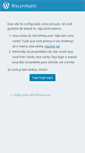 Mobile Screenshot of bibliotecadesaopaulo.wordpress.com