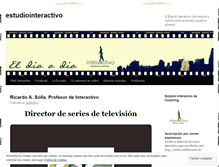Tablet Screenshot of estudiointeractivo.wordpress.com
