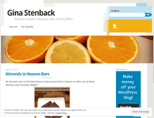 Tablet Screenshot of ginastenback.wordpress.com