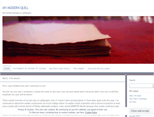 Tablet Screenshot of mymodernquill.wordpress.com