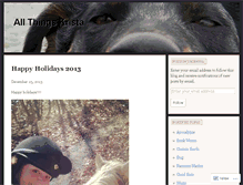 Tablet Screenshot of allthingskrista.wordpress.com