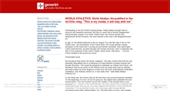 Desktop Screenshot of genertri.wordpress.com