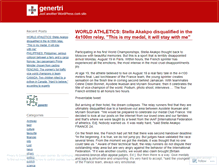 Tablet Screenshot of genertri.wordpress.com