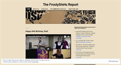 Desktop Screenshot of frostyshirts.wordpress.com