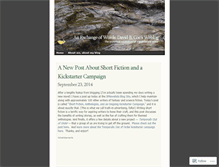 Tablet Screenshot of davidbcoe.wordpress.com