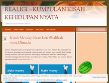 Tablet Screenshot of menujuhidayah.wordpress.com