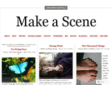 Tablet Screenshot of jordanrosenfeld.wordpress.com