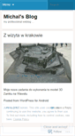 Mobile Screenshot of michalkula.wordpress.com