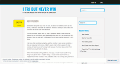 Desktop Screenshot of itributneverwin.wordpress.com