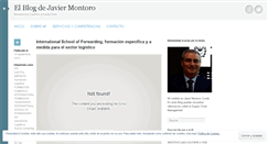 Desktop Screenshot of jmontoro.wordpress.com