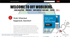 Desktop Screenshot of offworlders.wordpress.com