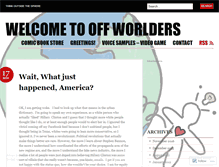 Tablet Screenshot of offworlders.wordpress.com
