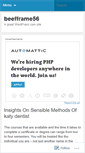 Mobile Screenshot of beefframe56.wordpress.com