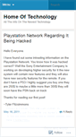Mobile Screenshot of homeoftechnology.wordpress.com
