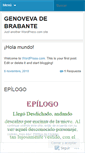Mobile Screenshot of genovevabravante.wordpress.com