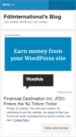 Mobile Screenshot of fdiinternational.wordpress.com